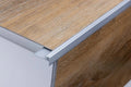 Aluminium Stair Nosing Outer Corner 3 MM x 900 MM Length Silver, Gold, Champagne-  LVT F3