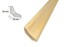 Pine Wood Scotia Beading 25x25 MM & 30x30 MM x 1 M & 2.4 M Length Smooth & Grooved Trim Moulding Strip