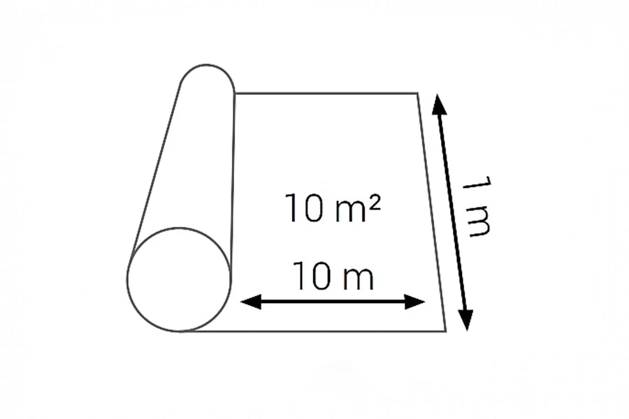 Acoustic Underlay Roll 2 MM Thick White 10 mÂ² to 25 mÂ² Soundproof Laminate Wood Flooring
