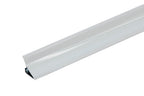 PVC Worktop Edging Profile 33 MM x 2.5 M Length Splashback Trim Kitchen Bathroom Accessory