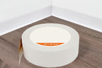Self Adhesive Flexible PVC Skirting Board 50x20 MM x 5 M & 10 M Length Soft Trim Strip for Floor & Wall Edge Finishing