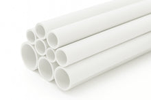 White PVC Round Tube - 1 Metre Length For DIY And Fabrication