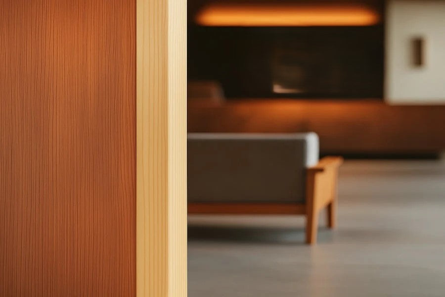 Pine Wood Corner Angle Trim 90Â° x 1 M & 2.4 M Length Internal External Edge Moulding