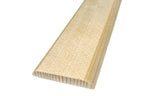 Flat Wood Beading Trim â€“ Pine Flat Moulding Bar -  1m & 2.4m
